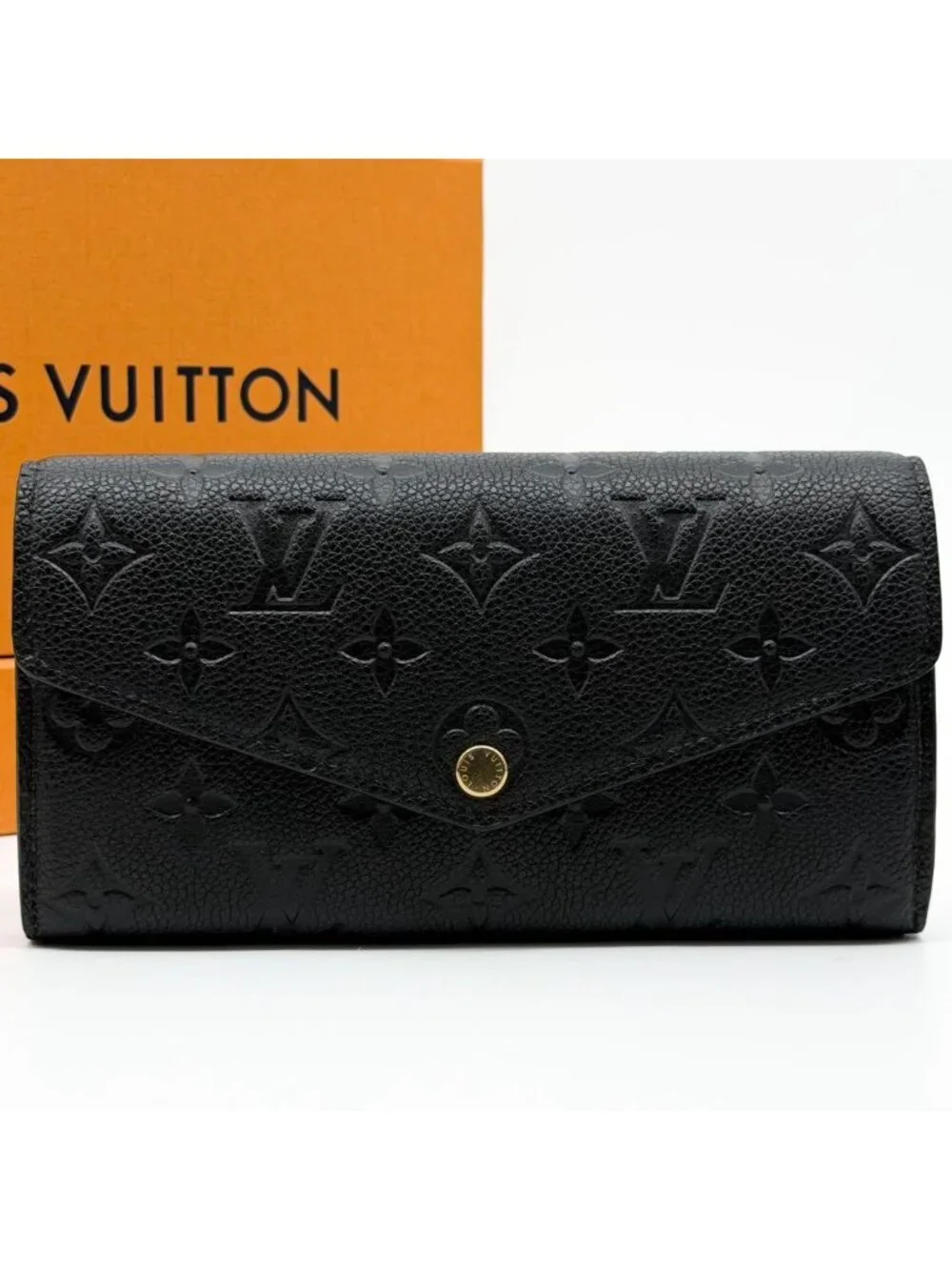 Louis Vuitton Portefeuille Sarah NM Empreinte Wallet
